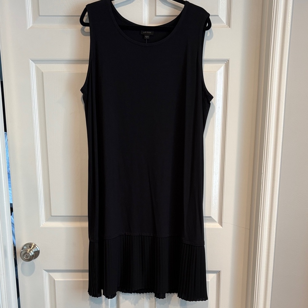 J Jill Elegant Black Sleeveless Dress